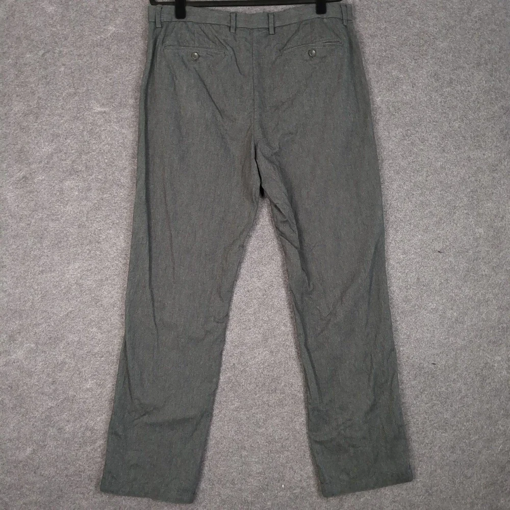 Banana Republic Kentfield Pant Mens 36x32‎ Gray Straight Leg Chino Trousers